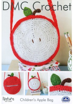 DMC 15212L/2 Crochet Children's Apple Bag (Leaflet)