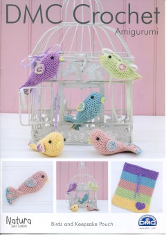 DMC 15269L/2 Crochet Birds and Keepsake Pouch (Leaflet)
