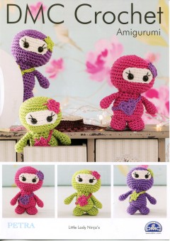 DMC 15324L/2 Crochet Little Lady Ninja's (Leaflet)