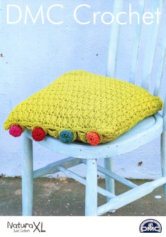 DMC 15376L/2 Cushion with Crochet Buttons (Leaflet)