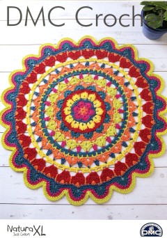 DMC 15408L/2 Crochet Decorative Rug (Leaflet)