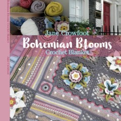Janie Crow - Bohemian Blooms Crochet Blanket (book)
