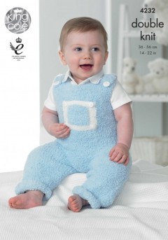 King Cole 4232 Baby Set in Cuddles DK and Cuddles Multi DK  (downloadable PDF)