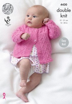 King Cole 4430 Blanket, Jackets, Gilet and Hat in Cottonsoft DK  (downloadable PDF)