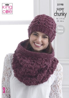 King Cole 5198 Accessories in Big Value Super Chunky Stormy (downloadable PDF)