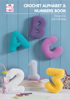 King Cole Crochet Alphabet and Numbers (book)