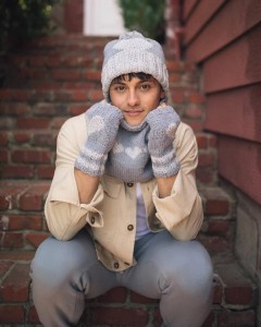 Lion Brand M23071 - Hat, Gloves and Cowl Set in Made With Love - The Cottony One (downloadable PDF)