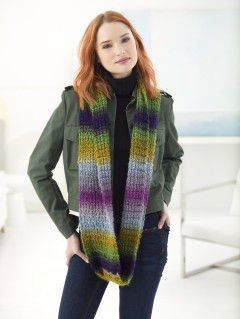 Lion Brand Shaded Cowl in Landscapes (downloadable PDF)