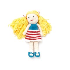 Sugar 'n Cream - Lily Born on the 4th of July Doll in Solids (downloadable PDF)