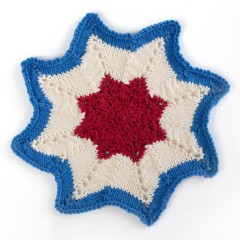 Sugar 'n Cream - Americana Knit Dishcloth in Solids (downloadable PDF)