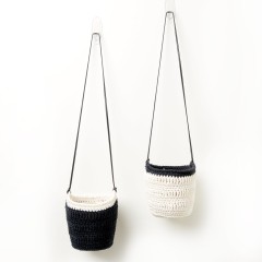 Sugar 'n Cream - Crochet Hanging Pot Cozy in Solids (downloadable PDF)