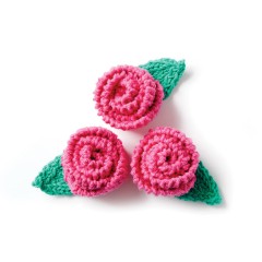 Sugar 'n Cream - Fabulous Floral Knit Fridgies in Solids (downloadable PDF)