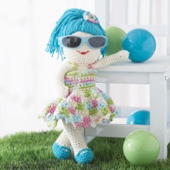 Sugar 'n Cream - Lily Fun in the Sun Doll in Solids and Ombres (downloadable PDF)