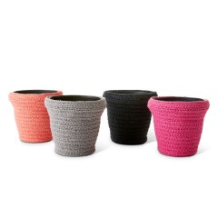Sugar 'n Cream - Ridged Crochet Pot Cozy in Solids (downloadable PDF)
