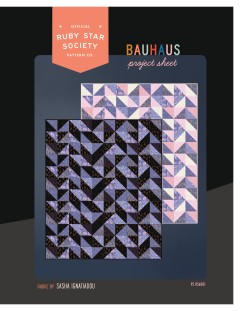 Ruby Star Society - Bauhaus Quilt Pattern (downloadable PDF)