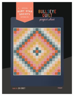 Ruby Star Society - Bullseye Quilt Pattern (downloadable PDF)