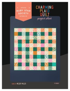 Ruby Star Society - Charming Plaid Quilt Pattern (downloadable PDF)