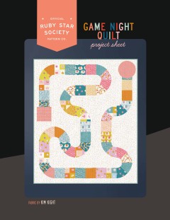 Ruby Star Society - Game Night Quilt Pattern (downloadable PDF)