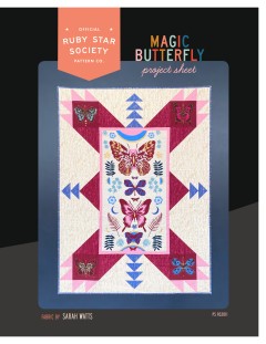 Ruby Star Society - Magic Butterfly Quilt Pattern (downloadable PDF)