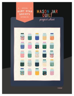 Ruby Star Society - Mason Jar Quilt Pattern (downloadable PDF)
