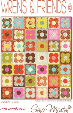 Moda - Wrens and Friends Quilt Pattern (downloadable PDF)