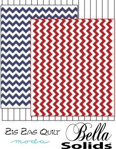 Moda - Zig Zag Quilt Pattern (downloadable PDF)