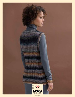 Noro NSL069 - Claire Vest by Therese Chynoweth in Silk Garden (downloadable PDF)