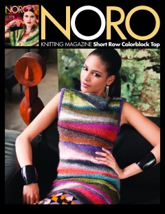 Noro - Short Row Colorblock Top in Silk Garden Lite (downloadable PDF)
