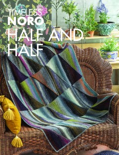 Noro - Timeless Noro - Half and Half Blanket in Kureyon (downloadable PDF)