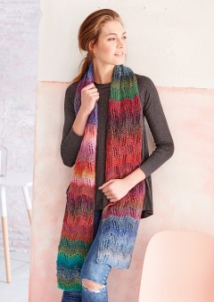 Patons - Scarf in Colour Mix (downloadable PDF)