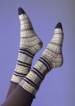 Regia - Band Socks by Charles D. Gandy in Regia 4 Ply (downloadable PDF)