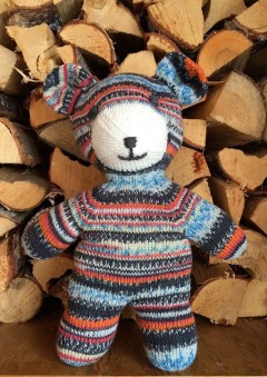 Regia - Knitted Teddy in Regia 4 Ply (downloadable PDF)