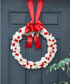 Red Heart - Berry Nice Wreath (downloadable PDF)