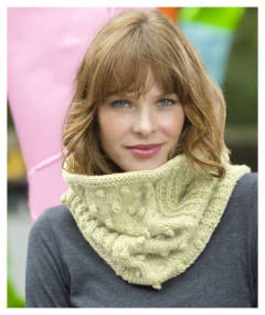 Red Heart - Bobbled Cowl in Red Heart Soft (downloadable PDF)