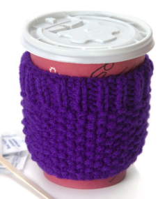 Red Heart - Cup Cozy in Super Saver (downloadable PDF)