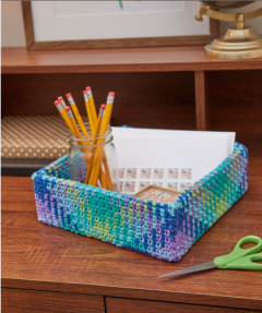 Red Heart - Planned Pooling Storage Box in Super Saver (downloadable PDF)