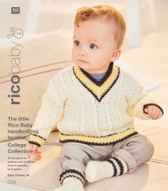 Rico Baby Knitting 034 - College Collection in Baby Classic DK (Booklet)