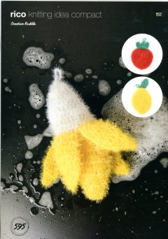 Rico Knitting Idea Compact 595 (Leaflet) Banana, Strawberry and Lemon in Creative Bubble 
(DK)