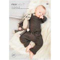 Rico Baby 921 (downloadable PDF) Sweater and Trousers in Baby Classic DK
