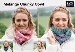 Rico R004 - Cowl in Creative Melange Chunky (downloadable PDF)