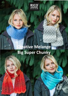 Rico R1911 - Scarves and Snoods in Creative Melange Big Super Chunky (downloadable PDF)
