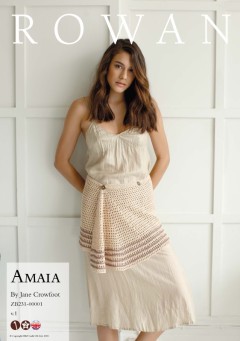 Rowan - Cotton Crochet - Amaia Wraparound Skirt in Cotton Glace and Summerlite DK (downloadable PDF)