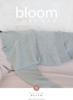 Bloom at Rowan - Blush - Sweater by Erika Knight in Cotton Wool (downloadable PDF)