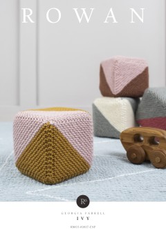 Bloom at Rowan - Ivy - Building Blocks by Georgia Farrell in Cotton Wool (downloadable PDF)