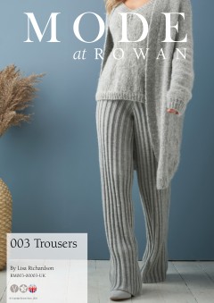 Rowan - MODE at Rowan Collection Three - Trousers by Lisa Richardson in Alpaca Soft DK (downloadable PDF)