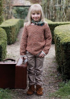 Rowan - Winter Kids - Mia Sweater by Lisa Richardson in Felted Tweed DK (downloadable PDF)