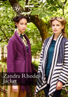 Rowan - Zandra Rhodes Jacket in Kid Classic (downloadable PDF)