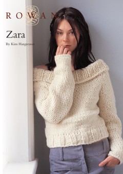 Rowan - Zara Sweater in Big Wool (downloadable PDF)