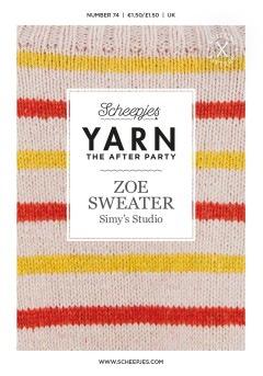 Scheepjes Yarn The After Party 74 - Zoe Sweater (booklet)
