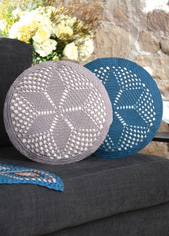 Schachenmayr - Crochet Round Cushions in Catania (downloadable PDF)